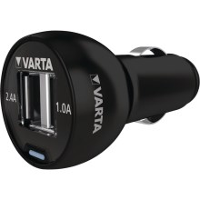VARTA 57931 - Ladegerät Autoadapter USB 12V