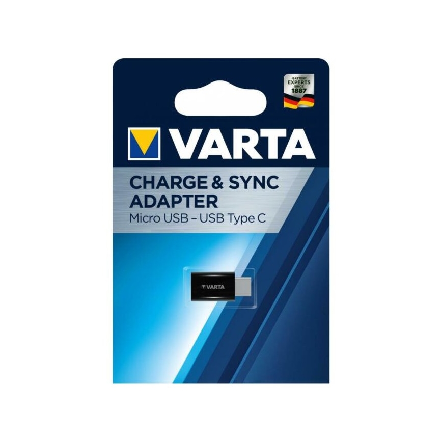 Varta 57945101401 - Mikro-USB-C-Adapter