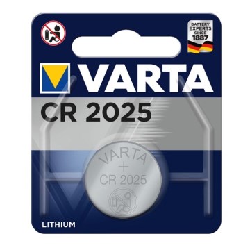 Varta 6025 - 1 Stk. Lithium-Batterie CR2025 3V