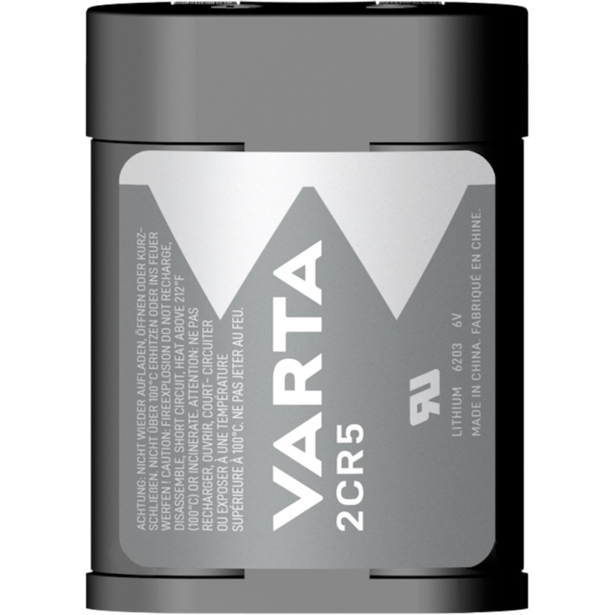 Varta 6203301401 - 1 Stück Lithium-Batterie 2CR5 6V 1400 mAh