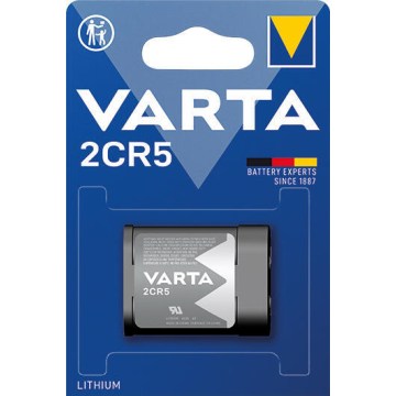Varta 6203301401 - 1 Stück Lithiumbatterie 2CR5 6V