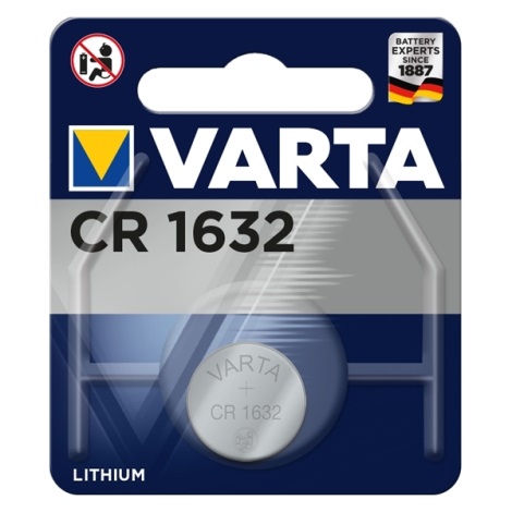 Varta 6632 - 1 St Lithium-Akkumulator CR1632 3V