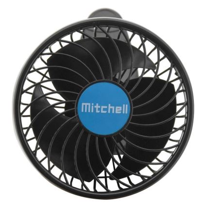Ventilator mit Klemme USB 4W/5V schwarz