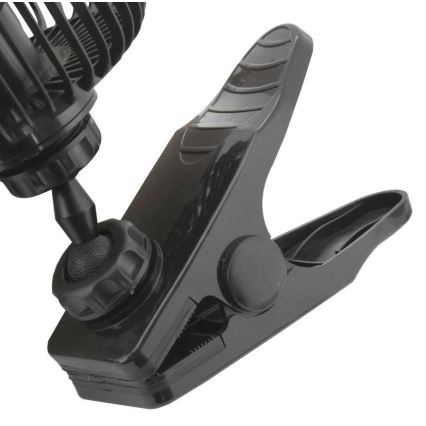 Ventilator mit Klemme USB 4W/5V schwarz