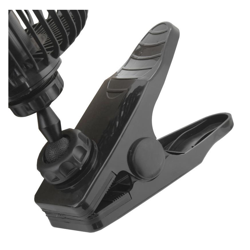 Ventilator mit Klemme USB 4W/5V schwarz