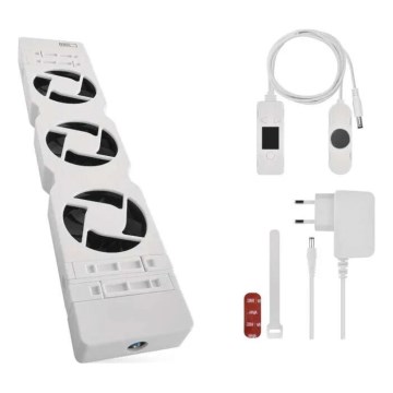 Ventilator unter der Heizung 5/230V weiß