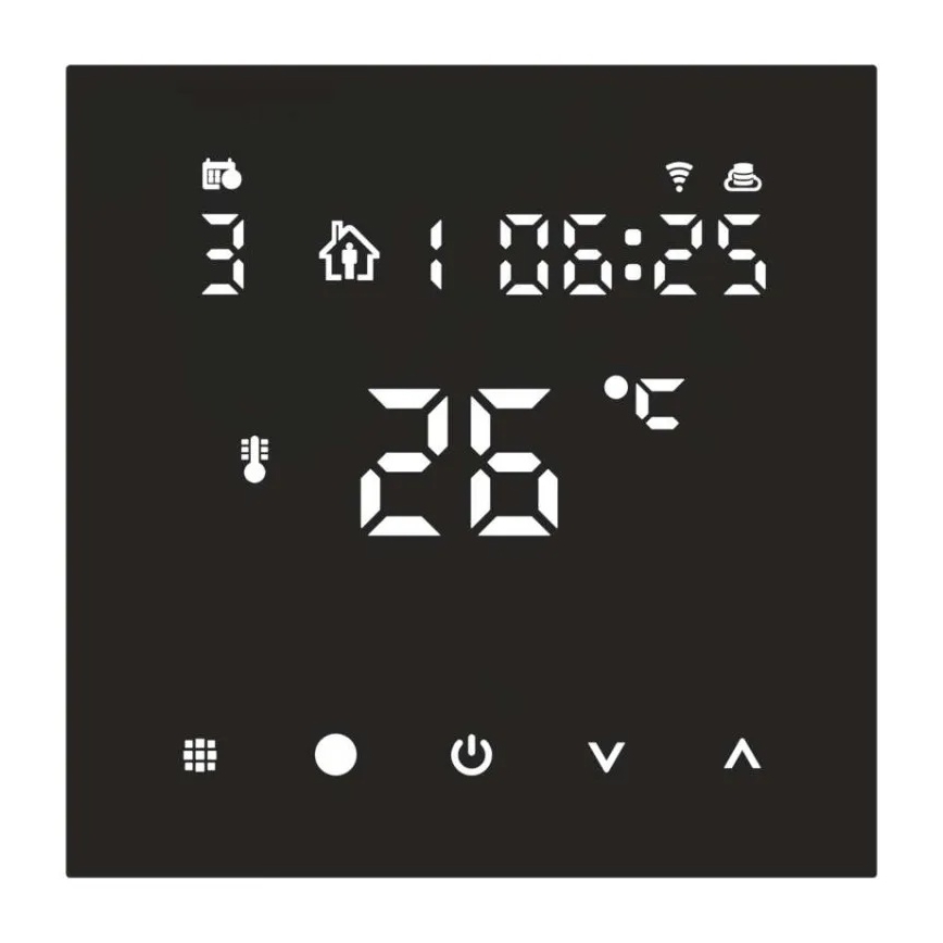 Verdrahteter Thermostat für Fußbodenheizung GoSmart 230/16A Wi-Fi
