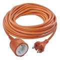 Verlängerungskabel 1Z 20m orange
