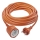 Verlängerungskabel 1Z 20m orange