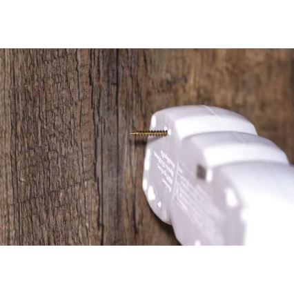 Verlängerungskabel mit Schalter 3-polig 10 m weiß