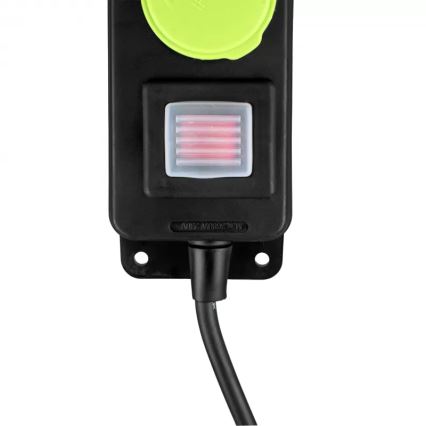 Verlängerungskabel mit Schalter, 3-fach, 5m, IP44