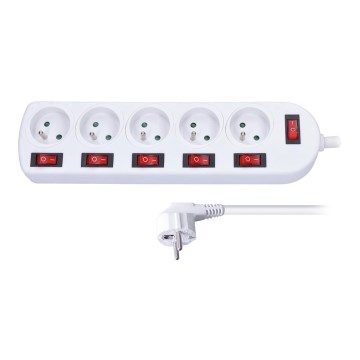 Verlängerungskabel mit Schaltern 3 m