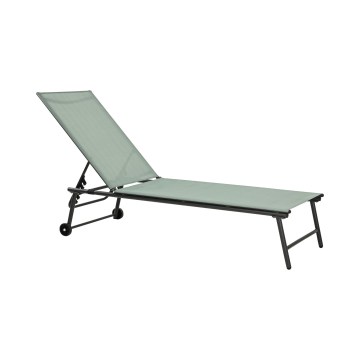 Verstellbare Liege TERA 57x185 cm grün