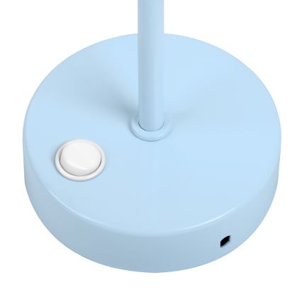 Verstellbare Wandleuchte OXFORD 1xE27/15W/230V blau