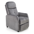 Verstellbarer Sessel FELIPE, grau
