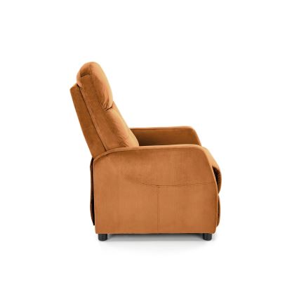 Verstellbarer Sessel FELIPE, hellbraun