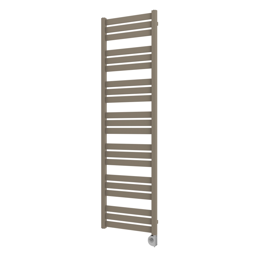 Vertaduro - Badezimmerheizkörper mit Thermostat LUCY 800W 177x50 cm taupe