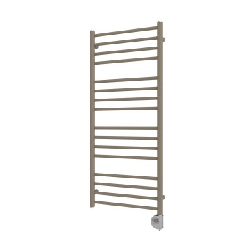 Vertaduro - Badezimmerheizkörper mit Thermostat SIMONE 400W 114x50 cm taupe