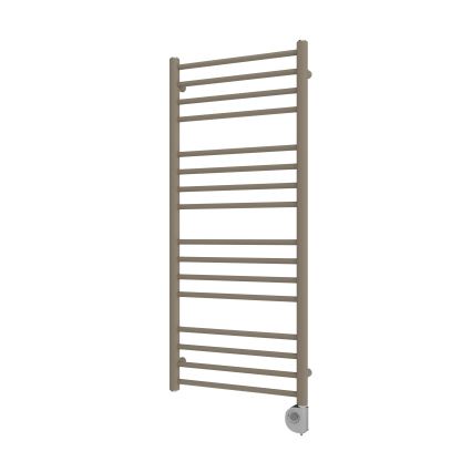 Vertaduro - Badezimmerheizkörper mit Thermostat SIMONE 400W 114x50 cm taupe