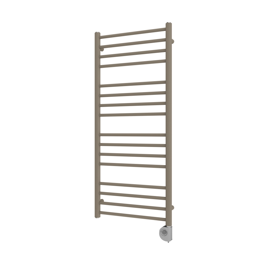 Vertaduro - Badezimmerheizkörper mit Thermostat SIMONE 400W 114x50 cm taupe