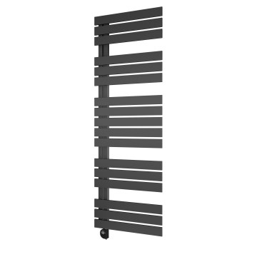 Vertaduro - Badezimmerheizkörper mit Thermostat ZIVA, 800 W, 177 x 50 cm, Anthrazit