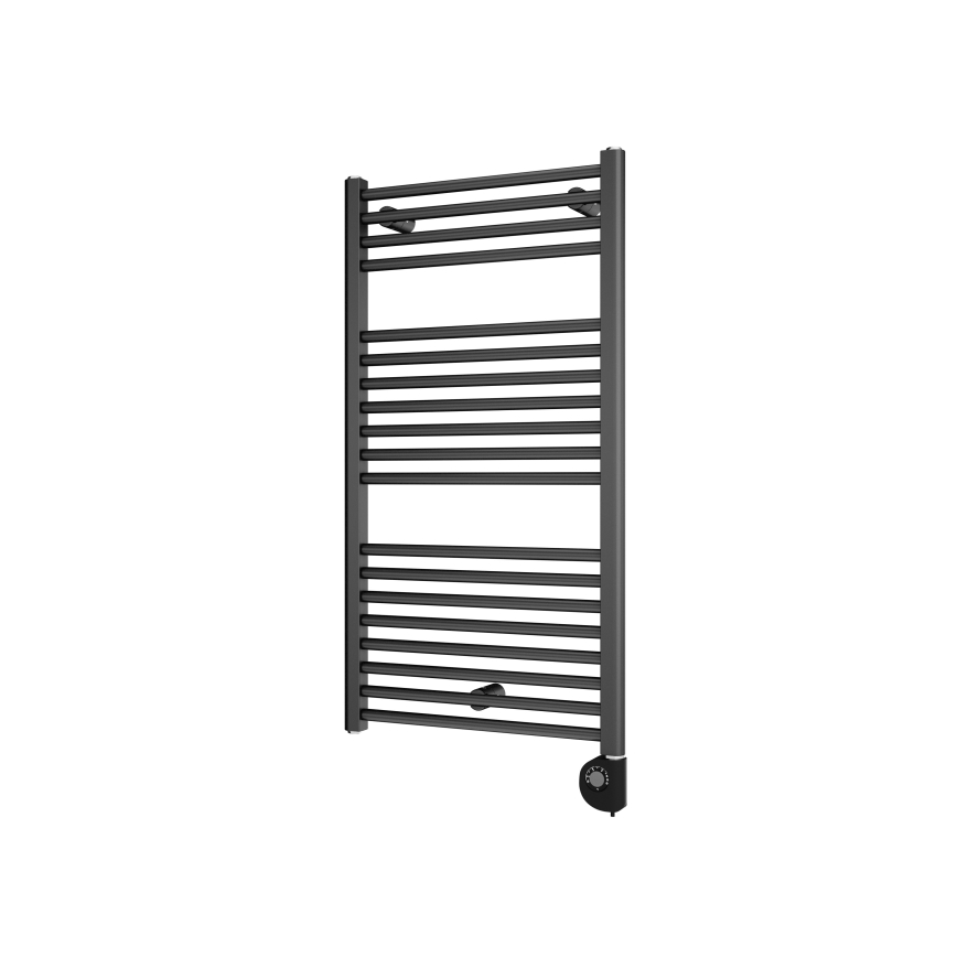 Vertaduro - Badheizkörper mit Thermostat DENISE 400W 94x50 cm Anthrazit