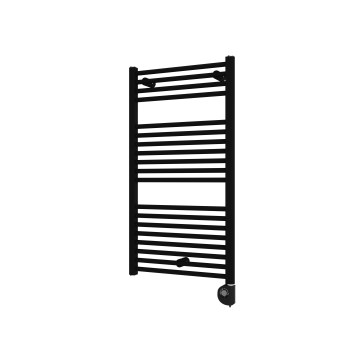 Vertaduro - Badheizkörper mit Thermostat DENISE 400W 94x50 cm schwarz