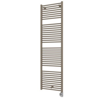 Vertaduro - Badheizkörper mit Thermostat DENISE 800W 178x50 cm Taupe