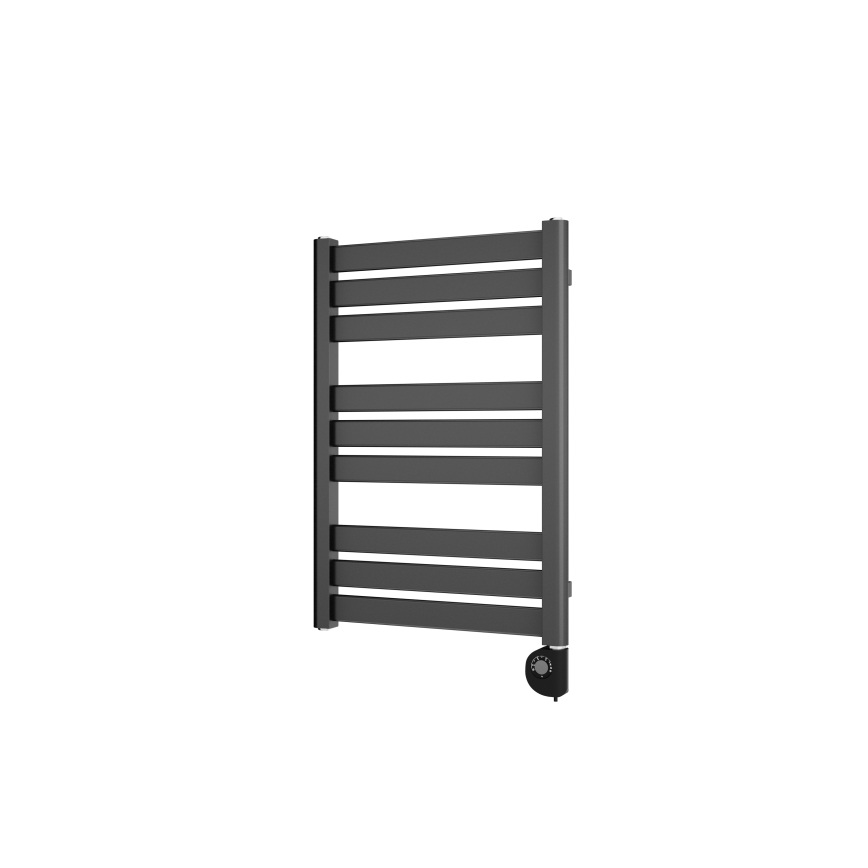 Vertaduro - Badheizkörper mit Thermostat LUCY 400 W, 73 x 50 cm, Anthrazit