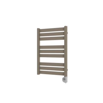 Vertaduro - Badheizkörper mit Thermostat LUCY 400 W 73x50 cm taupe