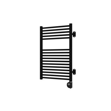 Vertaduro - Badheizkörper mit Thermostat MEG 400 W 78 × 50 cm schwarz