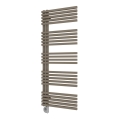 Vertaduro - Badheizkörper mit Thermostat MICHELLE 600W 129x50 cm taupe