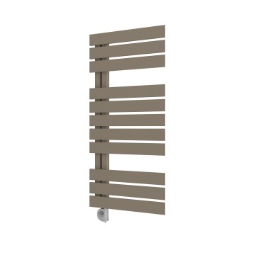 Vertaduro - Badheizkörper mit Thermostat ZIVA 500W 109x50 cm Taupe