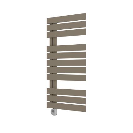 Vertaduro - Badheizkörper mit Thermostat ZIVA 500W 109x50 cm Taupe