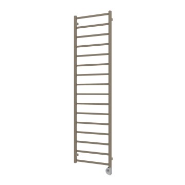 Vertaduro - Badheizkörper mit Thermostat ZOE 400W 186x50 cm taupe