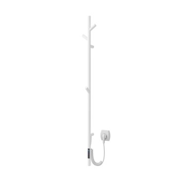 Vertaduro - Elektrischer Handtuchheizkörper MEDA 37W 118x16 cm weiß