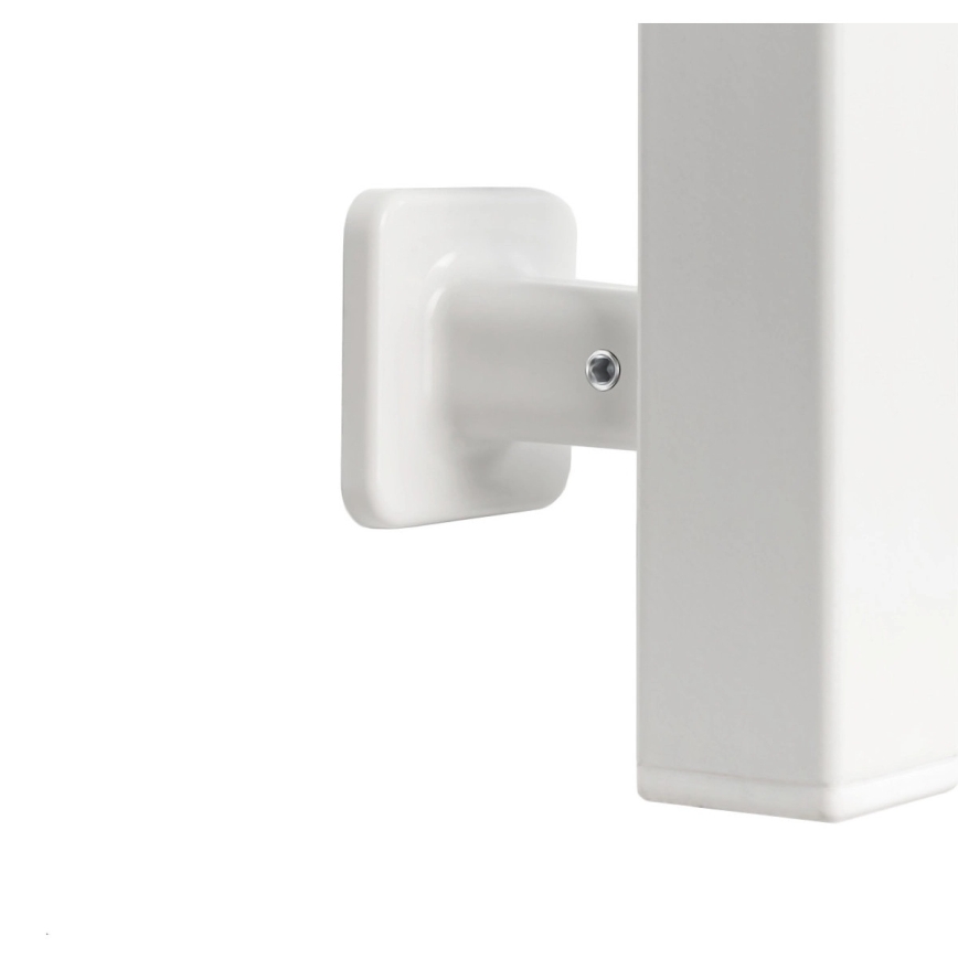 Vertaduro - Elektrischer Handtuchwärmer mit Thermostat AVA 181W/230V 50x90 cm IP44 weiß rechts