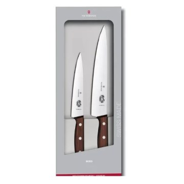Victorinox - 2-teiliges Küchenmesserset WOOD, Ahorn