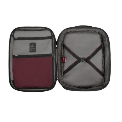 Victorinox - Erweiterbarer Rucksack Crosslight Boarding 37 l schwarz