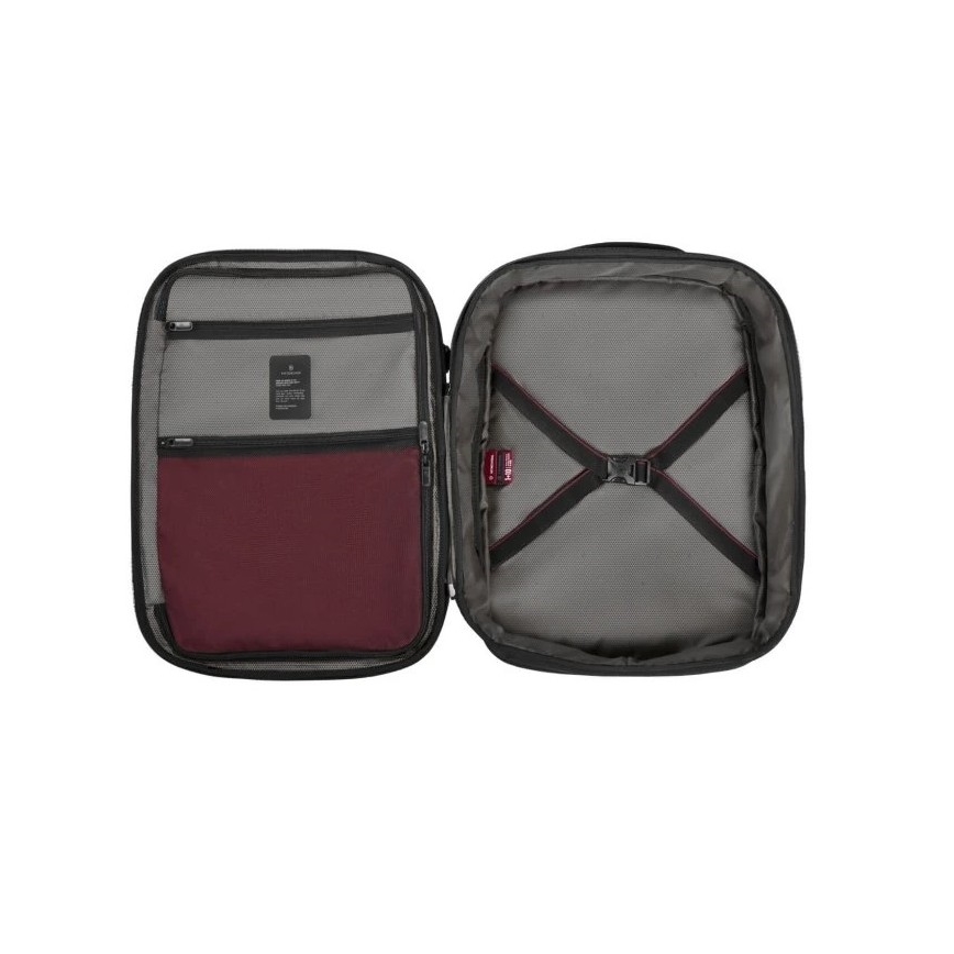 Victorinox - Erweiterbarer Rucksack Crosslight Boarding 37 l schwarz