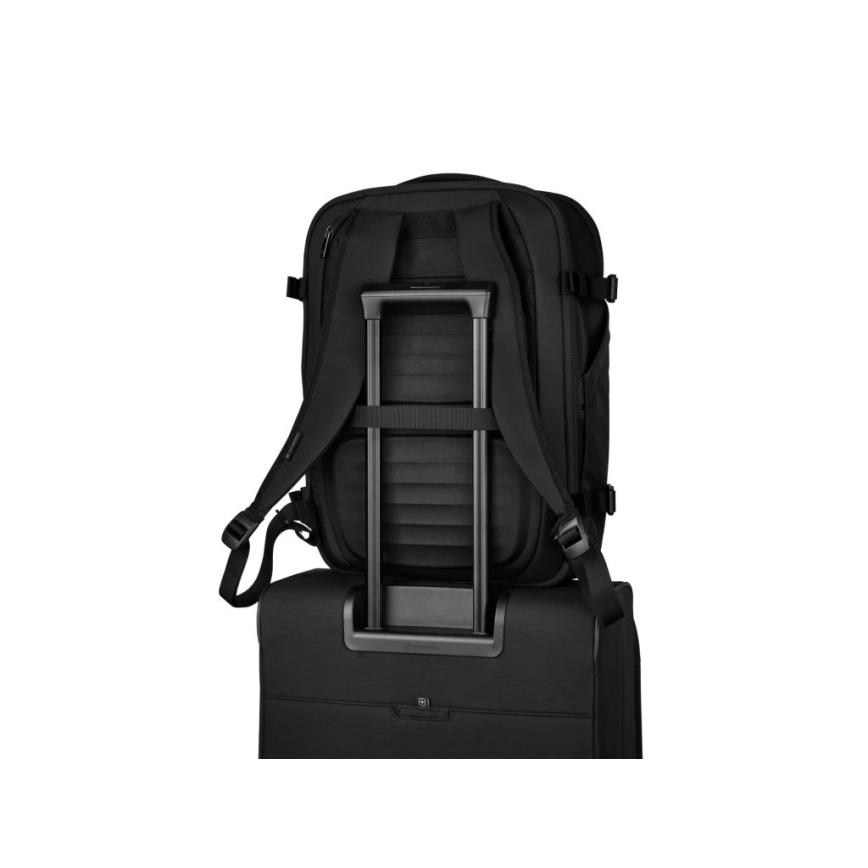 Victorinox - Erweiterbarer Rucksack Crosslight Boarding 37 l schwarz