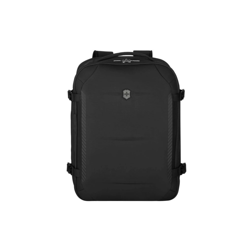 Victorinox - Erweiterbarer Rucksack Crosslight Boarding 37 l schwarz