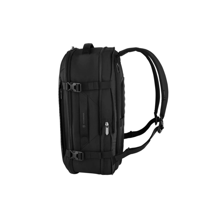 Victorinox - Erweiterbarer Rucksack Crosslight Boarding 37 l schwarz