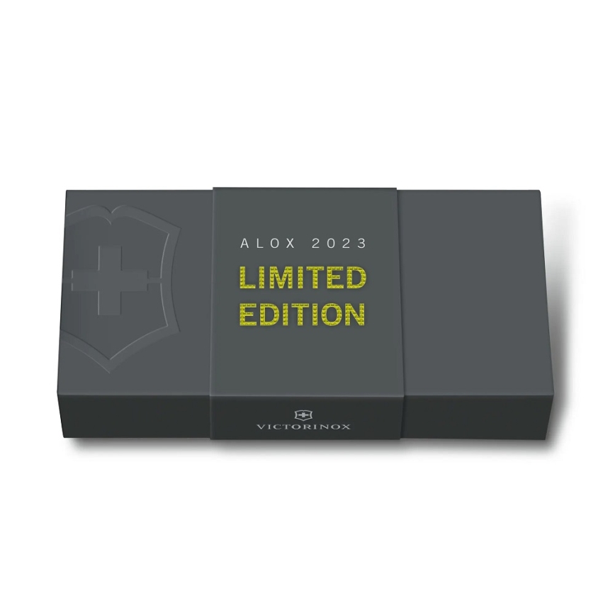 Victorinox – Klappmesser mit Sicherheitsverschluss Alox Limited edition 13,6 cm grün