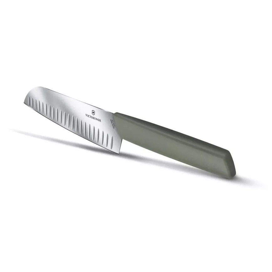 Victorinox - Küchenmesser Santoku SWISS MODERN 17 cm grün