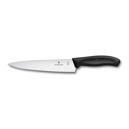 Victorinox - Küchenmesser-Set SWISS CLASSIC, 6-teilig, mit Messerblock, Buche/Beige