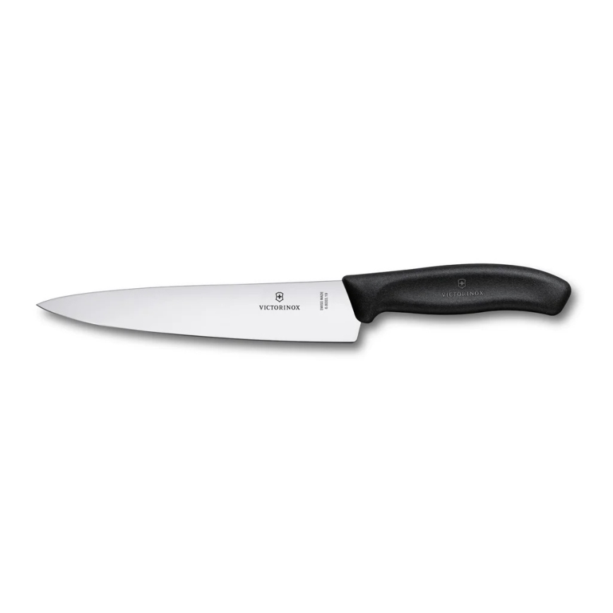 Victorinox - Küchenmesser-Set SWISS CLASSIC, 6-teilig, mit Messerblock, Buche/Beige