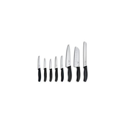 Victorinox - Messer-Set im Messerblock SWISS CLASSIC 9-tlg. Buche/beige