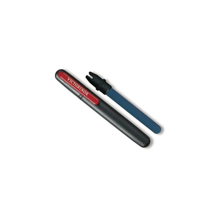 Victorinox - Messerschärfer 23 cm schwarz/rot