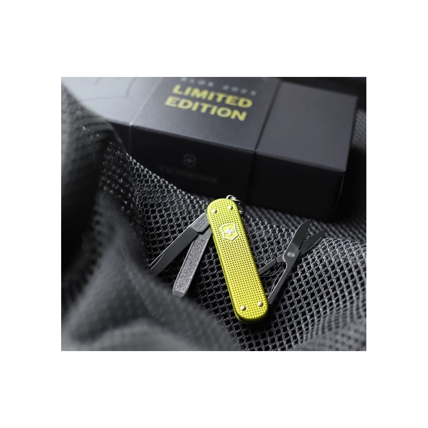 Victorinox – Multifunktionales Taschenmesser Alox Limited edition 5,8 cm/5 Funktionen grün
